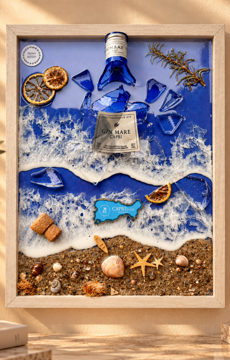 Quadro in resina Gin Mare Capri