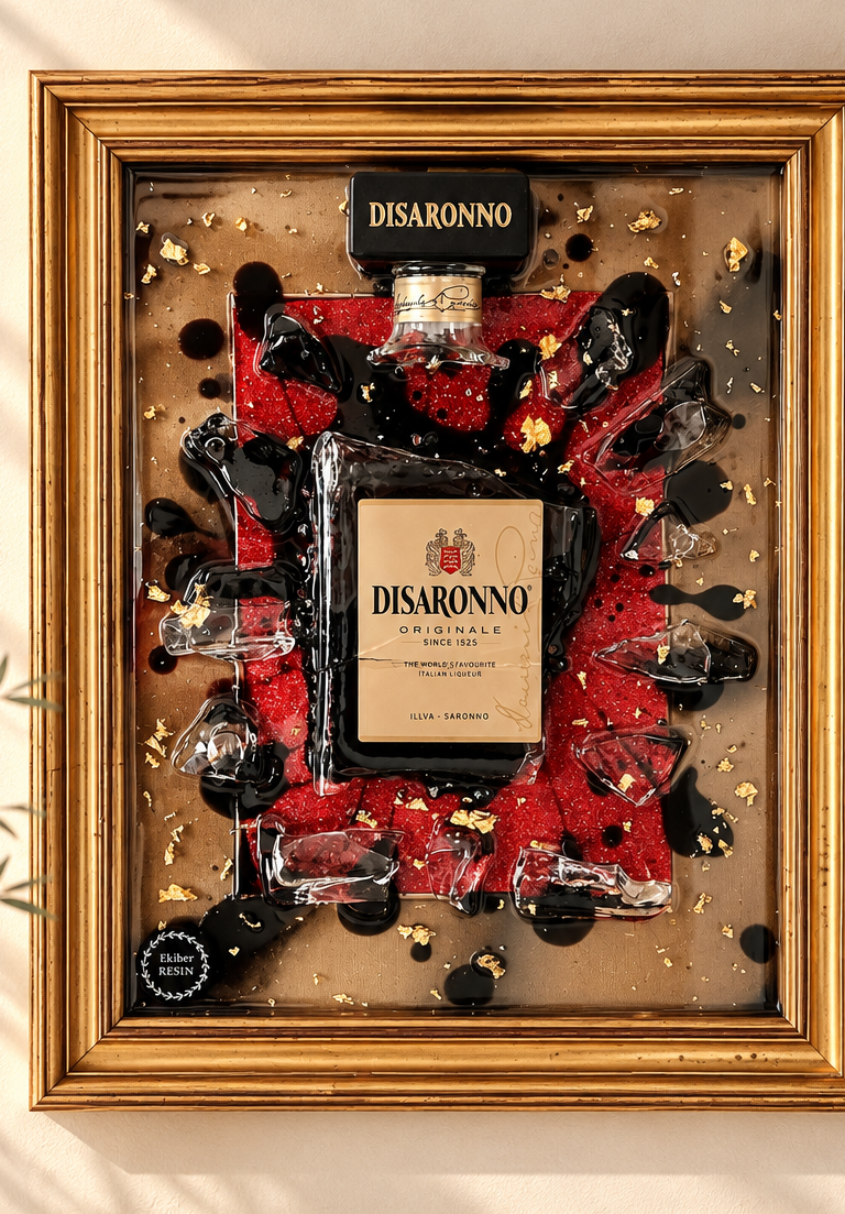 Disaronno a fényűző aranykeretben